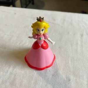 Princess Peach Figurine Toy - Pink and Red